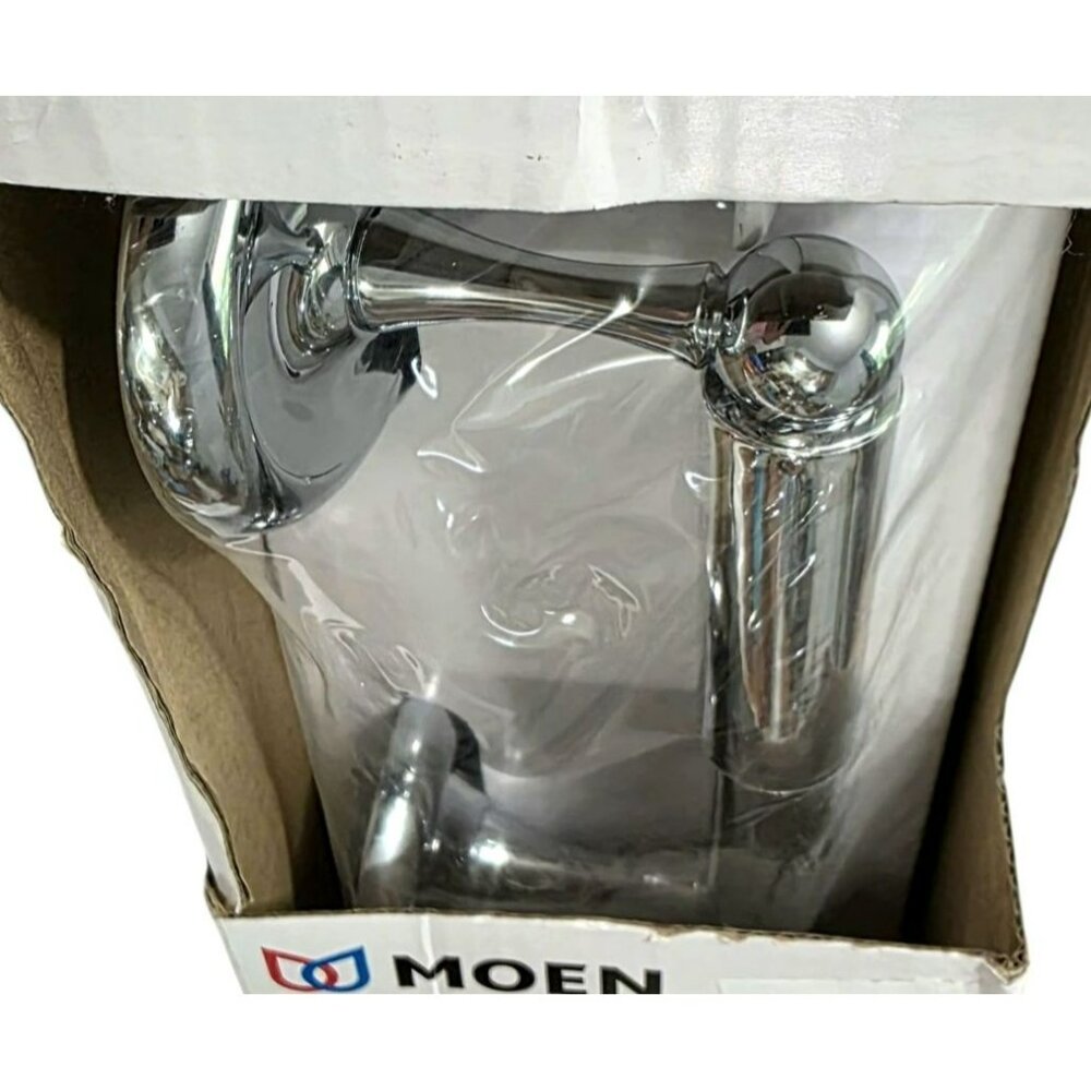 New Moen Chrome Toilet Paper Roll Holder Wall Mount Yorkshire Bathroom Accessory - Picture 4 of 5